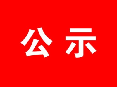 公示